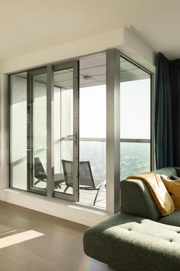 Uniek Appartement - Mooiste En Hoogste Uitzicht Op Antwerpen! - Incl Gratis Parking Εξωτερικό φωτογραφία